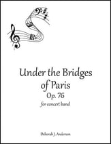 Under the Bridges of Paris Concert Band sheet music cover